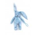 Комфортер Зайчик Drema BabyDou с держателем для пустышки цвет: голубой 822
