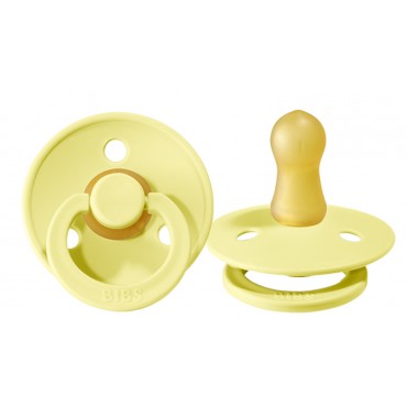 Cоска-пустышка BIBS Colour Latex 0-6 месяцев цвет: sunshine Cоска-пустышка BIBS Colour Latex 0-6 месяцев цвет: sunshine