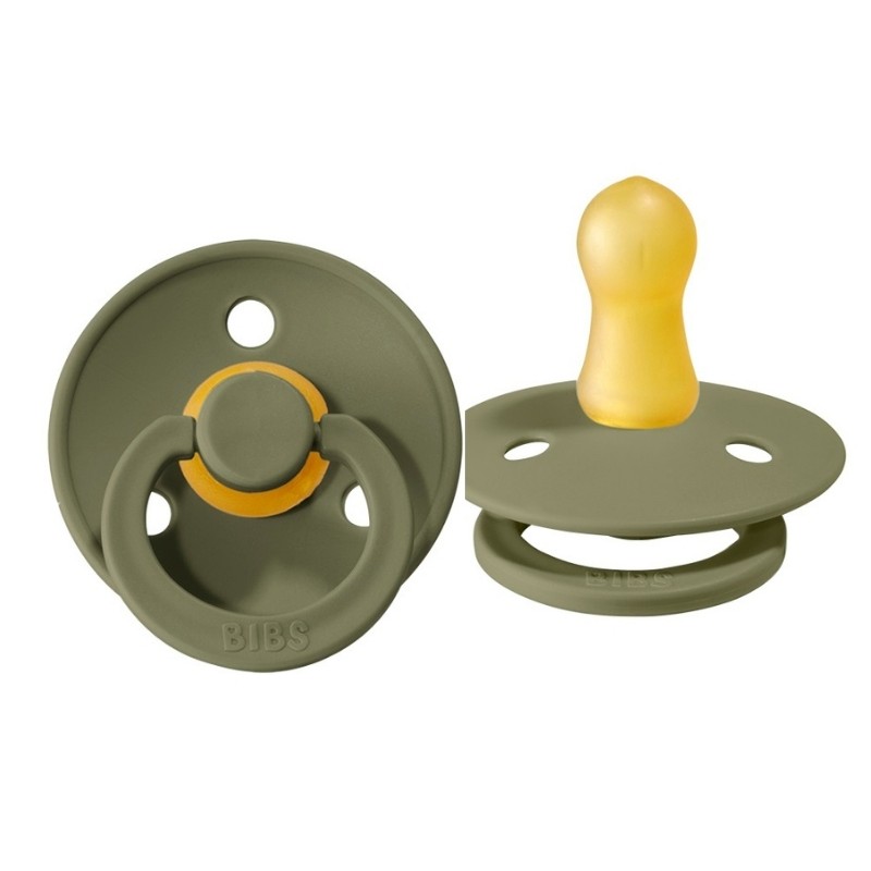 Cоска-пустышка BIBS Colour Latex 0-6 месяцев цвет: olive / оливковый Cоска-пустышка BIBS Colour Latex 0-6 месяцев цвет: olive / оливковый