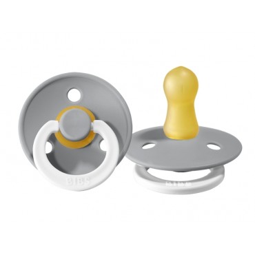 Cоска-пустышка BIBS Colour Latex 0-6 месяцев цвет: cloud glow/ со светящимся кольцом Cоска-пустышка BIBS Colour Latex 0-6 месяцев цвет: cloud glow/ со светящимся кольцом