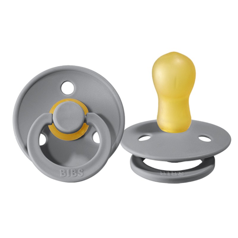 Cоска-пустышка BIBS Colour Latex 18-36  месяцев цвет: cloud