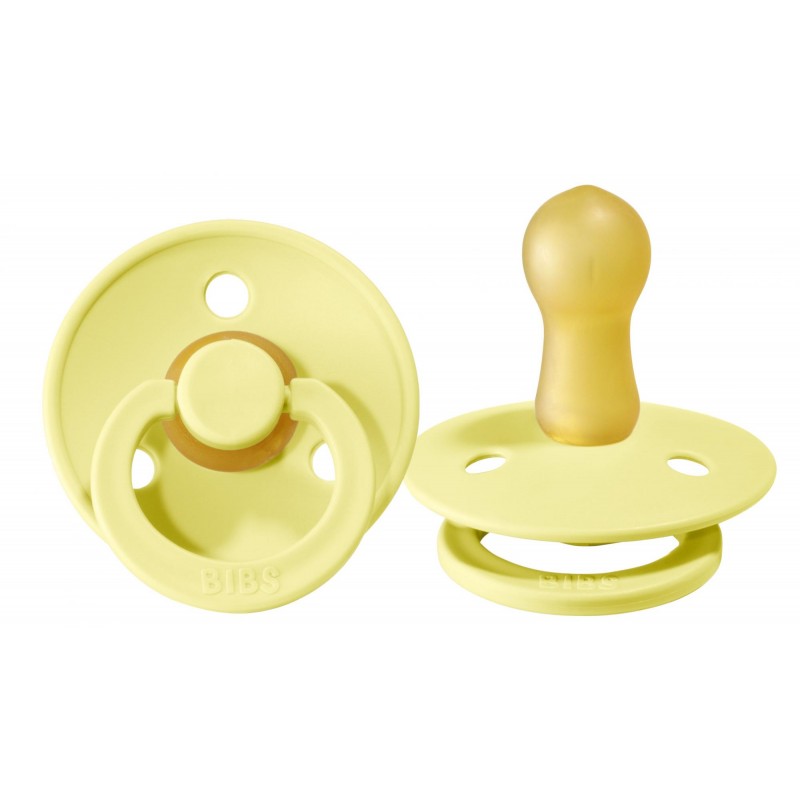 Cоска-пустышка BIBS Colour Latex 6-18 месяцев цвет: sunshine Cоска-пустышка BIBS Colour Latex 6-18 месяцев цвет: sunshine