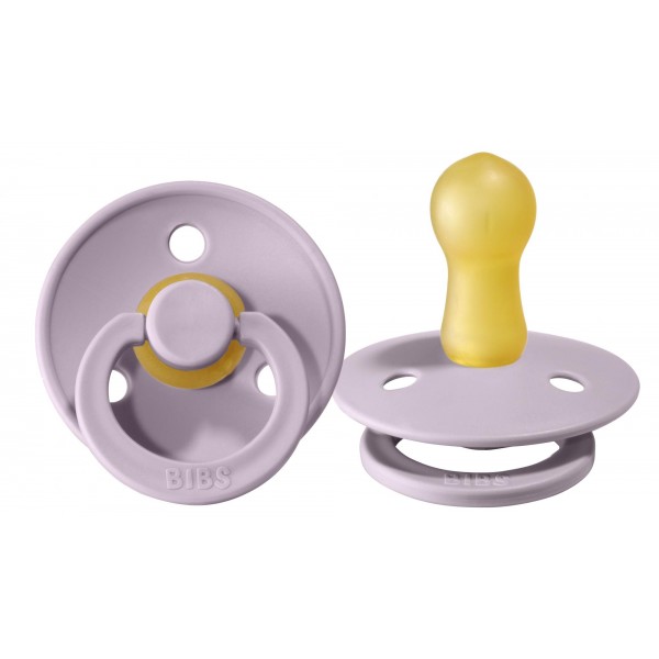 Cоска-пустышка BIBS Colour Latex 6-18 месяцев цвет: dusky lilac