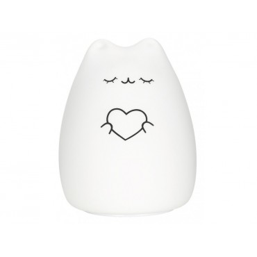 Силиконовый мягкий ночник CosmoCat + USB с аккумулятором