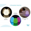 Силиконовый мягкий ночник CosmoCat + USB с аккумулятором