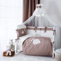 Балдахин для детской кроватки "Бамбино" цвет: капучино ББ1/1-01.5