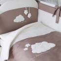 Комплект постельного белья 6 предметов " Бамбино " цвет: капучино ББ6-01.5