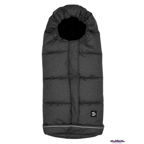 Прогулочный мембранный конверт в коляску Мимими от -30°С до +10°С "Серый бархат" Прогулочный мембранный конверт в коляску Мимими от -30°С до +10°С "Серый бархат"