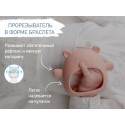 Силиконовый прорезыватель на руку " Мишка Bear " цвет: розовый RST-003-P