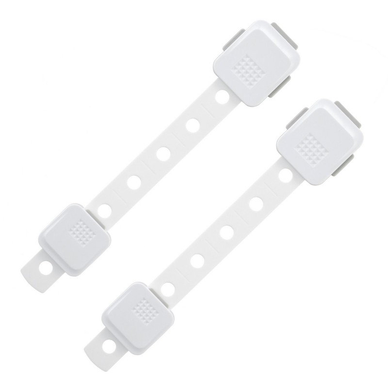 Блокиратор универсальный гибкий регулируемый для мебели 2 шт RDG-005L-2