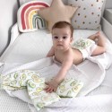 Эко-подгузники Offspring Newborn 2-4 кг 56 шт цвет: авокадо