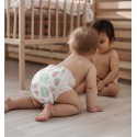 Эко-подгузники Offspring Newborn 2-4 кг 56 шт цвет: арбузы
