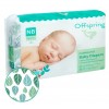 Эко-подгузники Offspring Newborn 2-4 кг 56 шт цвет: листочки