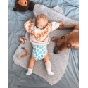 Эко-подгузники Offspring Newborn 2-4 кг 56 шт цвет: листочки Эко-подгузники Offspring Newborn 2-4 кг 56 шт цвет: листочки