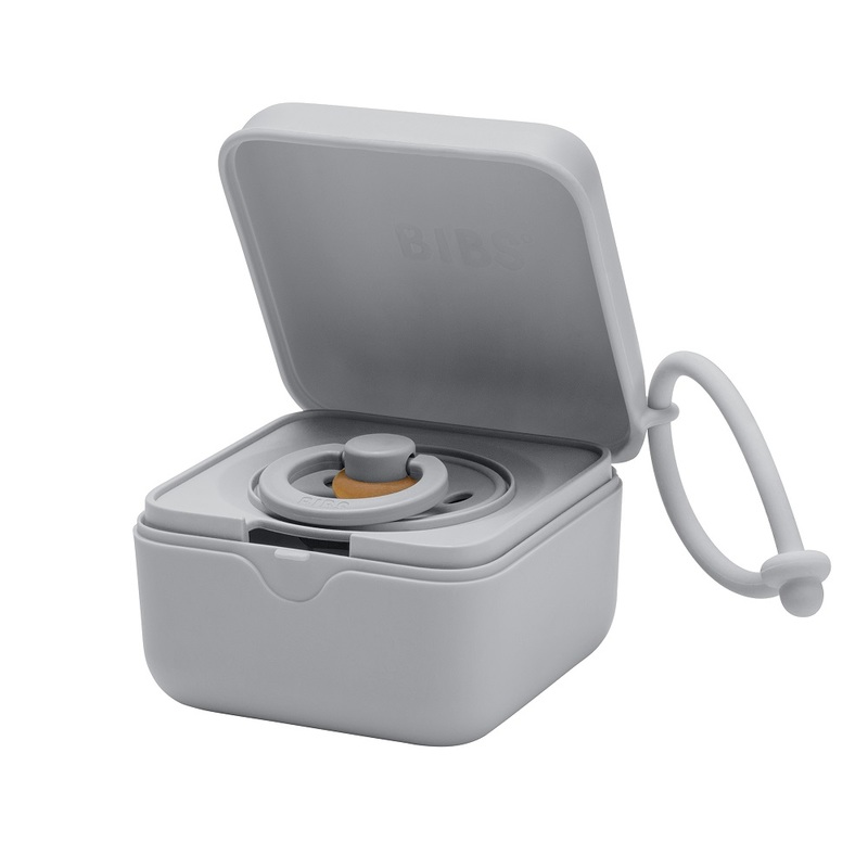 Контейнер-стерилизатор для пустышки BIBS Pacifier Вox цвет: cloud 4200223 Контейнер-стерилизатор для пустышки BIBS Pacifier Вox цвет: cloud 4200223