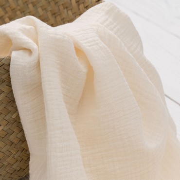 Муслиновая пеленка 130*100 см цвет: молочный МП.2-13х10-1.2 Муслиновая пеленка 130*100 см цвет: молочный МП.2-13х10-1.2