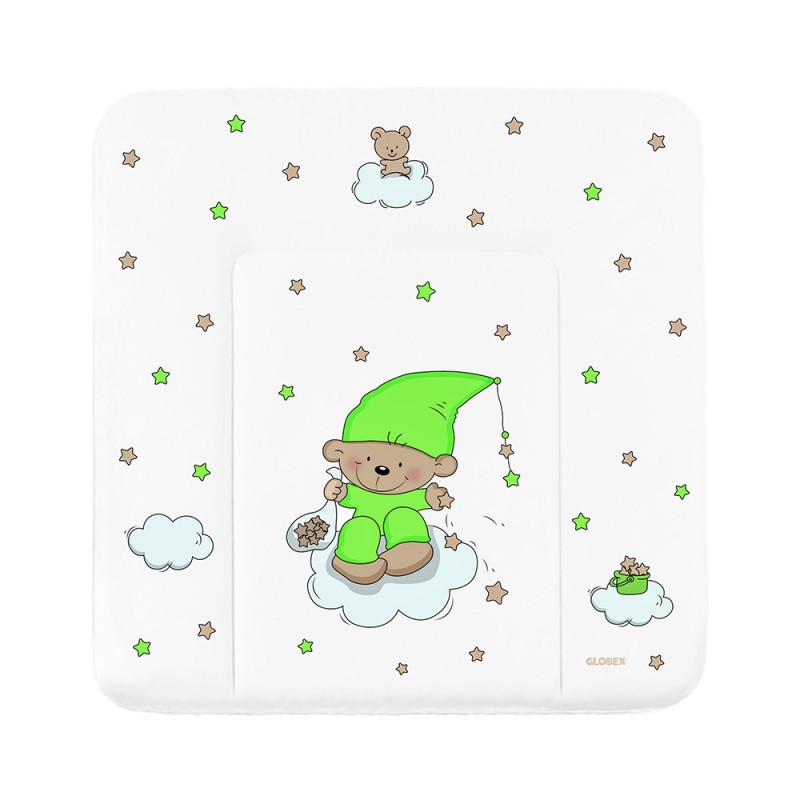 Матрас пеленальный мягкий Глобэкс Люкс цвет: гном на облаке 4208
