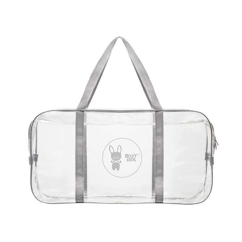 Сумка в роддом большая цвет: серый