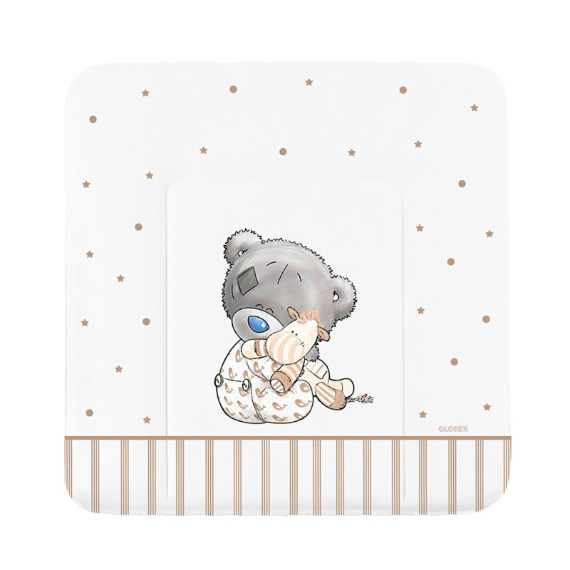 Матрас пеленальный мягкий Глобэкс Люкс цвет: мишка игрушка 4208