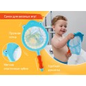 Игрушки для ванной SEA ANIMALS с сачком 6+1 шт RRT-812 Игрушки для ванной SEA ANIMALS с сачком 6+1 шт RRT-812