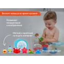 Игрушки для ванной SEA ANIMALS с сачком 6+1 шт RRT-812 Игрушки для ванной SEA ANIMALS с сачком 6+1 шт RRT-812