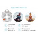 Горшок дорожный складной с многоразовой вкладкой HandyPotty 3 в 1 цвет: серый