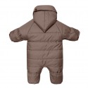 Комбинезон демисезонный DEW с капюшоном 0-6 месяцев цвет: теплый шоколад 160-141 Комбинезон демисезонный DEW с капюшоном 0-6 месяцев цвет: теплый шоколад 160-141