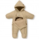 Комбинезон демисезонный DEW с капюшоном 0-6 месяцев цвет: бронза 160-55