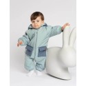 Комбинезон демисезонный Bloom 62-68 см цвет: светлый ментол/ синий 165-165