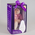 Игрушка для сна с белым и розовым шумом Drema BabyDou " Мишка Дрема" цвет: розовый 103