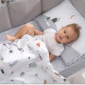 Комплект постельного белья 3 предмета Forest Baby FB3-01.1