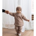 Флисовый костюм Cute 68-74 см цвет: теплый беж 1555-122