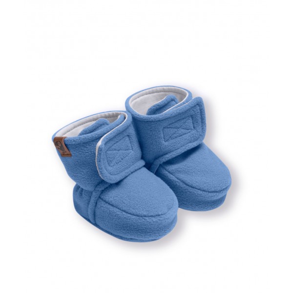 Пинетки из флиса Cute 3-8 месяцев цвет: синий 2200-195