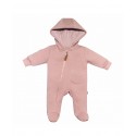 Комбинезон из футера с начесом Toucan 68 см цвет: пудра 1632-01