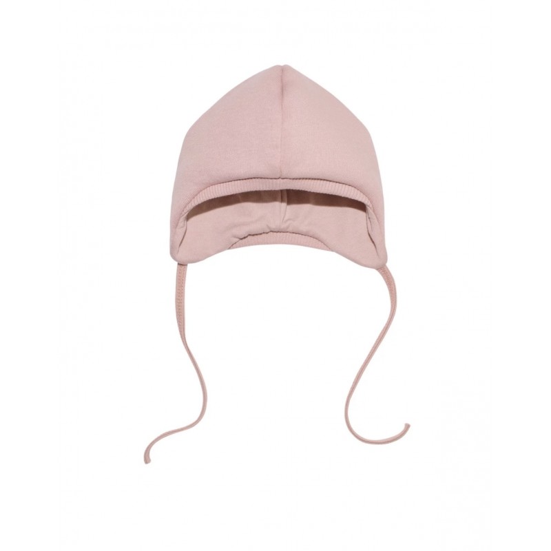 Шапочка утепленная из футера 38-42 см цвет: пудра 2632-01 Шапочка утепленная из футера 38-42 см цвет: пудра 2632-01