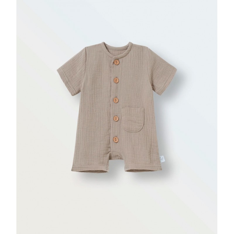 Песочник детский из муслина 74-80 см цвет: натуральный 1301-96