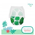 Эко-подгузники-трусики Offspring XL 12-20 кг 30 шт цвет: тропики