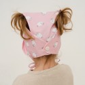 Косынка детская на завязках 48 размер Buba Kids цвет: нежно-розовый BKPANAMA301