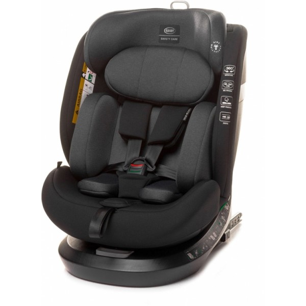 Автокресло детское с Isofix 0-36 кг 4Baby Roto-fix New цвет: graphite