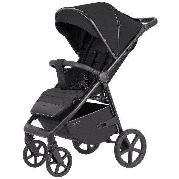 Коляска детская прогулочкая Carrello Bravo + 2024 цвет: jet black CRL-5515