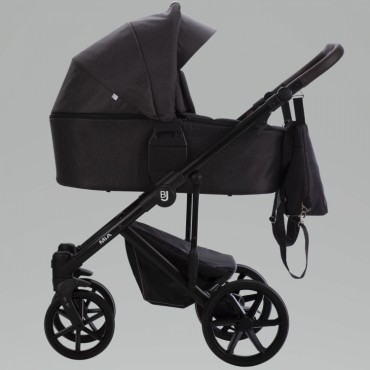 Коляска детская 2 в 1 Bjoy Mia ткань цвет: black