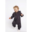 Комбинезон из футера с начесом Toucan 74 см цвет: графит 1633-53