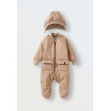 Комбинезон демисезонный Bloom 56-62 см цвет: бронза 165-55