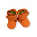 Теплые пинетки Bloom 0-6 месяцев цвет: теплый терракот 177-162