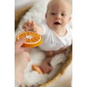 Прорезыватель для зубов из натурального каучука " Clementino the Orange / Апельсин " Oli&Carol