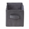 Короб для хранения вещей Polini Home 15х15х30 см цвет: серый