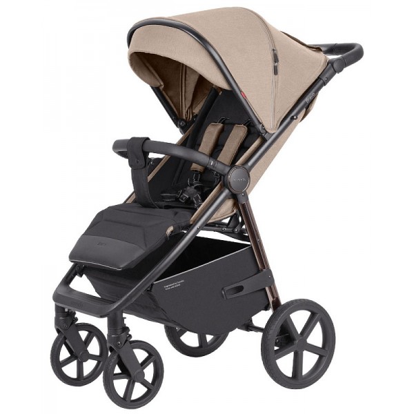 Коляска детская прогулочкая Carrello Bravo + 2024 цвет: Ivory Beige CRL-5515