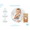 Универсальный прорезыватель BUNNY TEETHER цвет: шоколадный