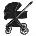 Коляска детская 2 в 1 Pituso Mayla цвет: black AS107