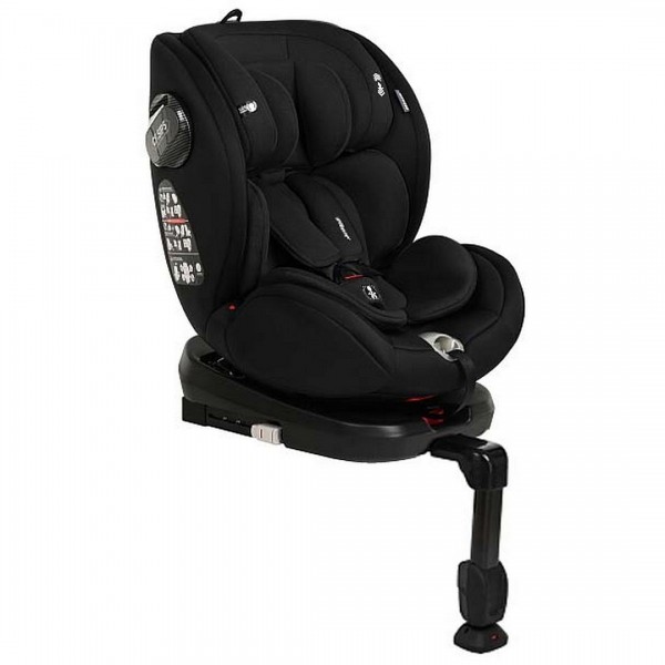 Автокресло детское поворотное с Isofix 0-36 кг Pituso Roys цвет: черный BW21-PRO-2BLACK